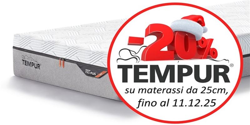 tempur, centro schiena lugano, azione tempur autunno 2025 grande